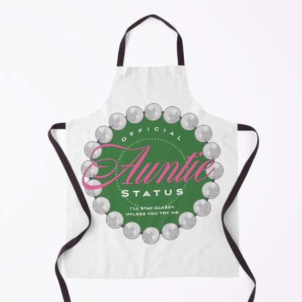 Item preview, Auntie Status (pink and green) designed and sold by Kipepeo Design Ltd..