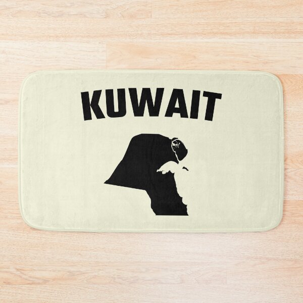 Item preview, Kuwait Map Silhouette - Proud Kuwaiti Heritage Minimalist Art designed and sold by mashmosh.