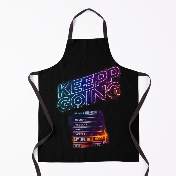 Item preview, Keep Going – My Life on Hell Mode designed and sold by RobbieNog.