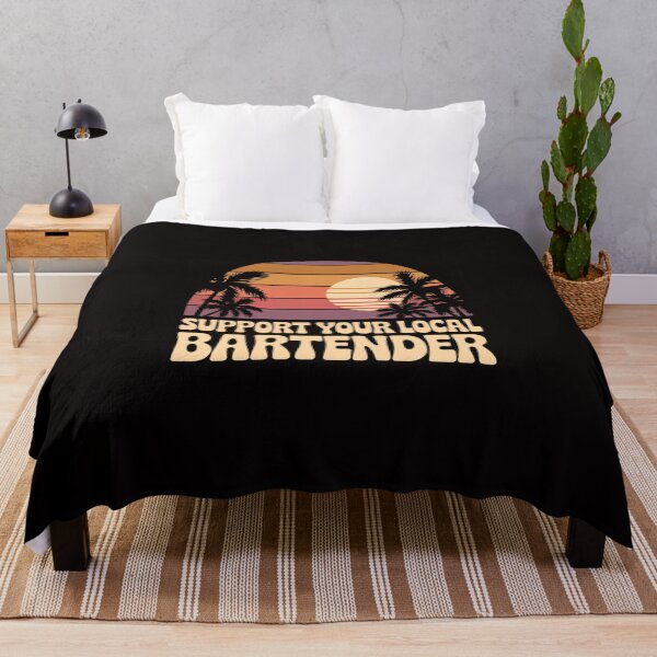 Item preview, Support Your Local Bartender, Vintage Sunset Design designed and sold by Peter Stawicki.