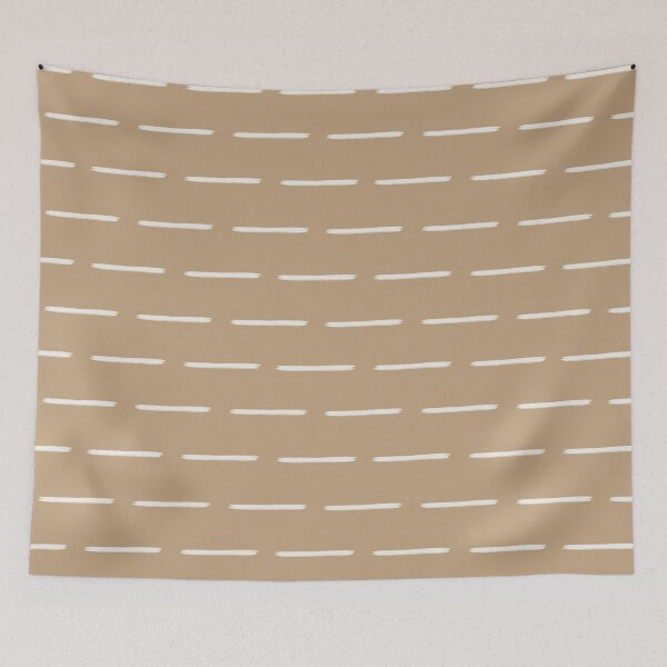 Item preview, Minimalist Ivory Lines on Tan designed and sold by KSimpson838.