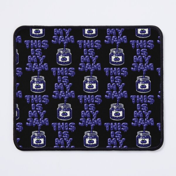 Item preview, This Is My Jam Blueberry Funny Food Pun Design designed and sold by TeeTimeTreasure.