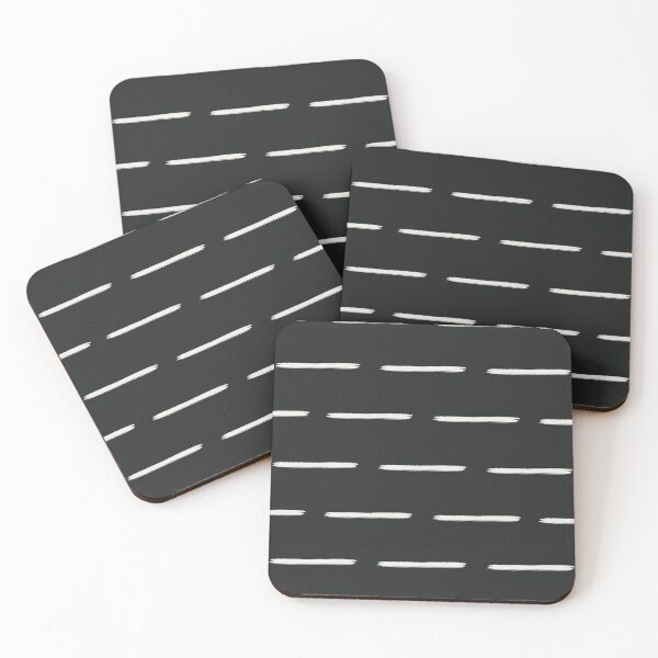 Item preview, Minimalist Ivory Lines on Black designed and sold by KSimpson838.