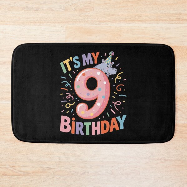 Item preview, Its My 9th Birthday Donut Lover Cute Capybaras Kids Girls designed and sold by FadeOfThrone.