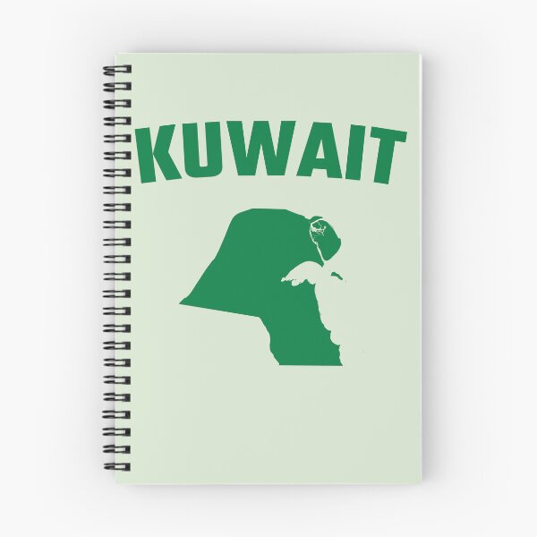 Item preview, Kuwait Map Outline - Green Pride Minimalist Design designed and sold by mashmosh.