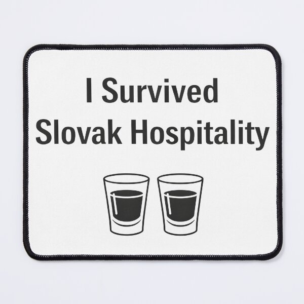 Item preview, I Survived Slovak Hospitality Funny Drinking Design. designed and sold by The-T-In-Retro.