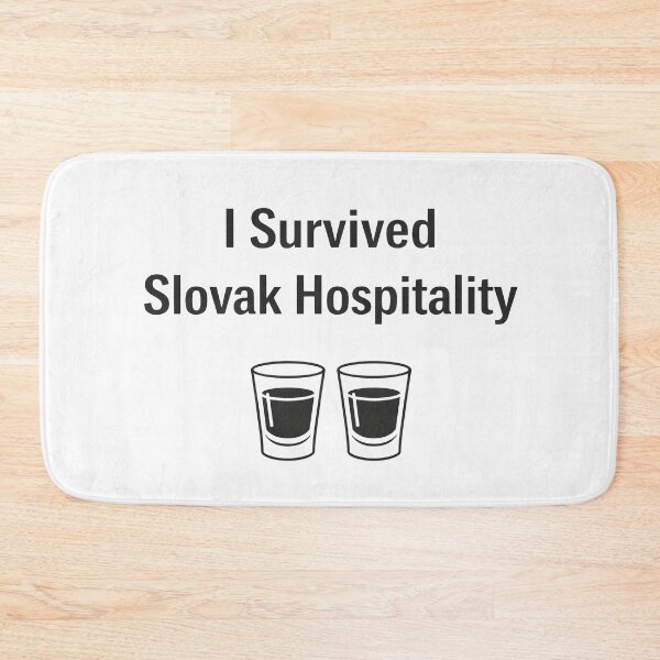 Item preview, I Survived Slovak Hospitality Funny Drinking Design. designed and sold by The-T-In-Retro.