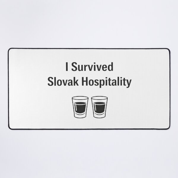 Item preview, I Survived Slovak Hospitality Funny Drinking Design. designed and sold by The-T-In-Retro.