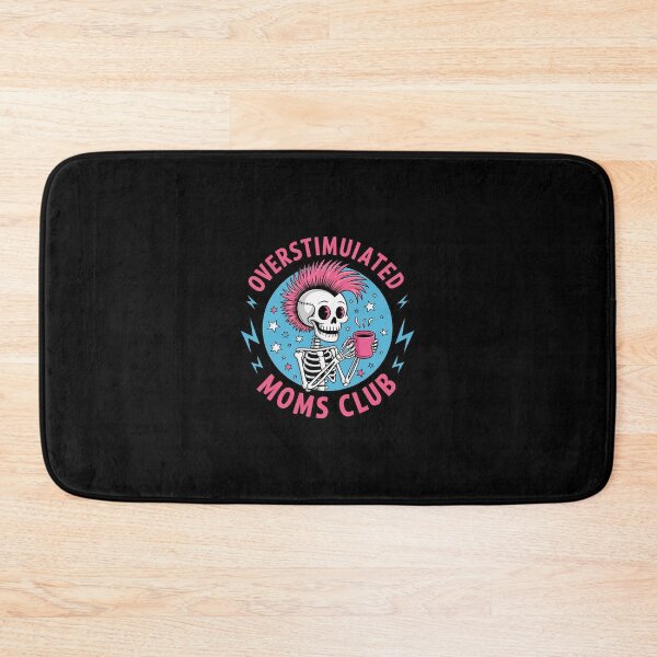 Item preview, Womens Overstimulated Moms Club Neurodivergent Mental Mom H designed and sold by SyntaxClaw.