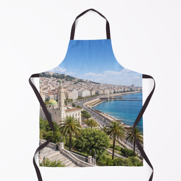 Item preview, Algiers, Algeria - Mediterranean White City designed and sold by Myra365Art.