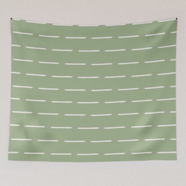 Item preview, Minimalist Ivory Lines on Sage Green designed and sold by KSimpson838.