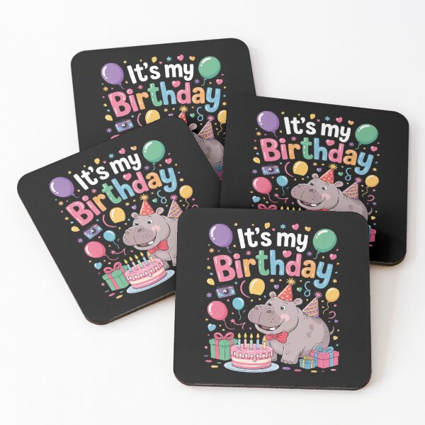 Item preview, It's My Birthday Capybara Bday Party Boys Girls Kids1 designed and sold by MarkLeedsArt.