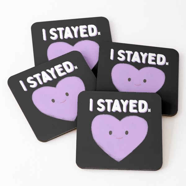 Item preview, I Stayed. BTS designed and sold by HotChicken7.