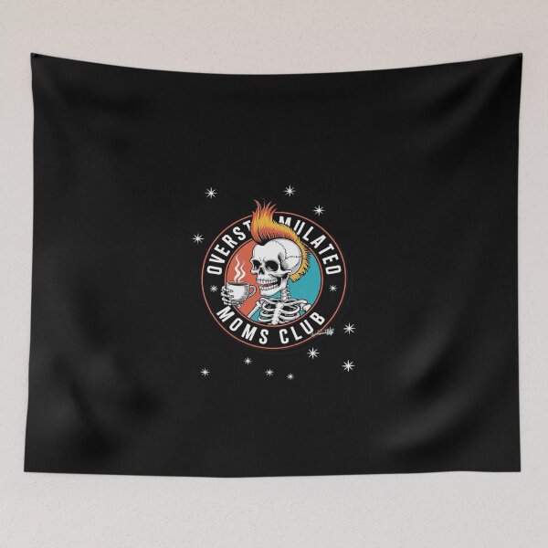 Item preview, Womens Overstimulated Moms Club Neurodivergent Mental Health designed and sold by SyntaxClaw.