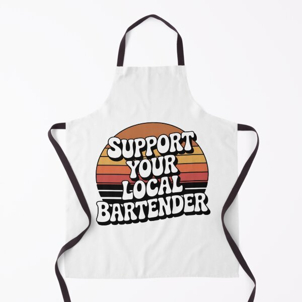 Item preview, Support Your Local Bartender 70s Style Sunset designed and sold by Peter Stawicki.