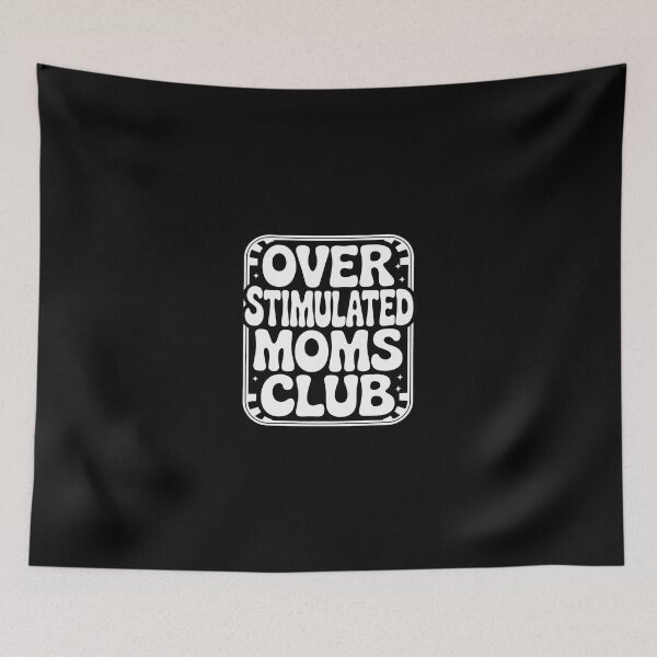 Item preview, Womens Overstimulated Moms Club Neurodiversity Mental Health designed and sold by SyntaxClaw.
