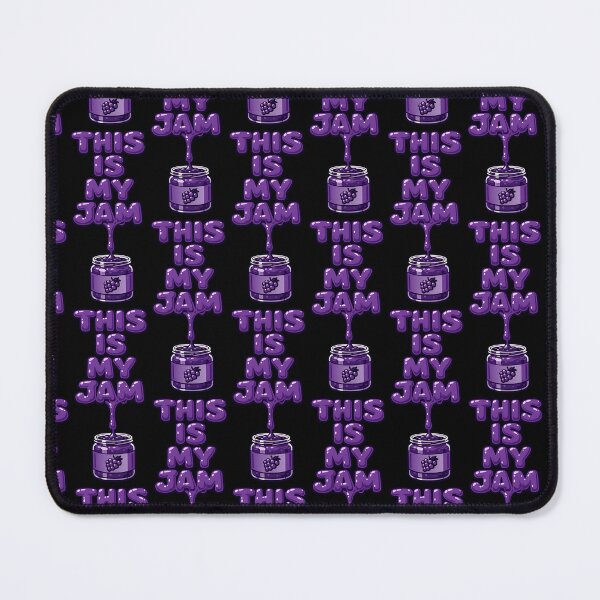 Item preview, This Is My Jam Purple Grape Funny Food Pun Design designed and sold by TeeTimeTreasure.