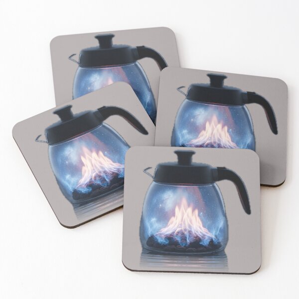 Item preview, Magic teapot, inner fire, cosmic vapor, radiance designed and sold by Quiqui-Modern.