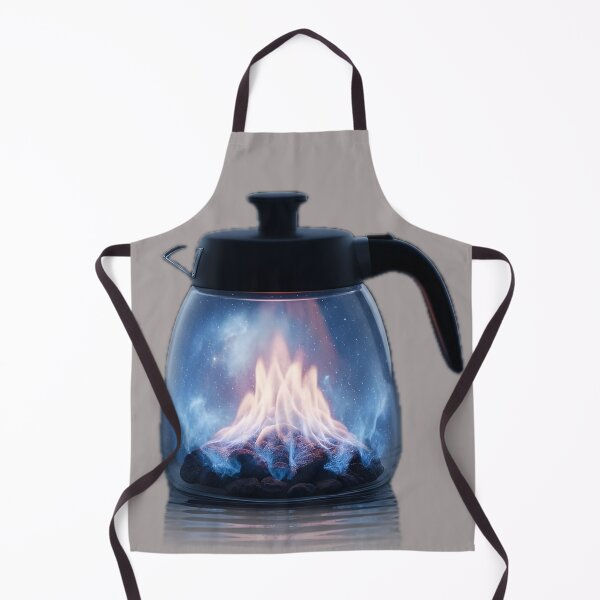Item preview, Magic teapot, inner fire, cosmic vapor, radiance designed and sold by Quiqui-Modern.