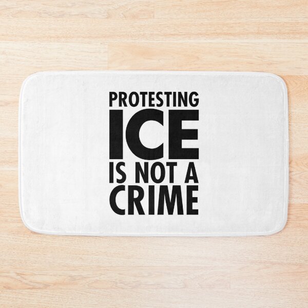 Item preview, Protesting Ice is NOT a Crime designed and sold by Thelittlelord.