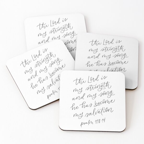 Item preview, Psalm 118:14 designed and sold by simplyrebeccann.