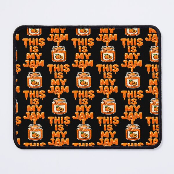 Item preview, This Is My Jam Orange Apricot Funny Food Pun Design designed and sold by TeeTimeTreasure.