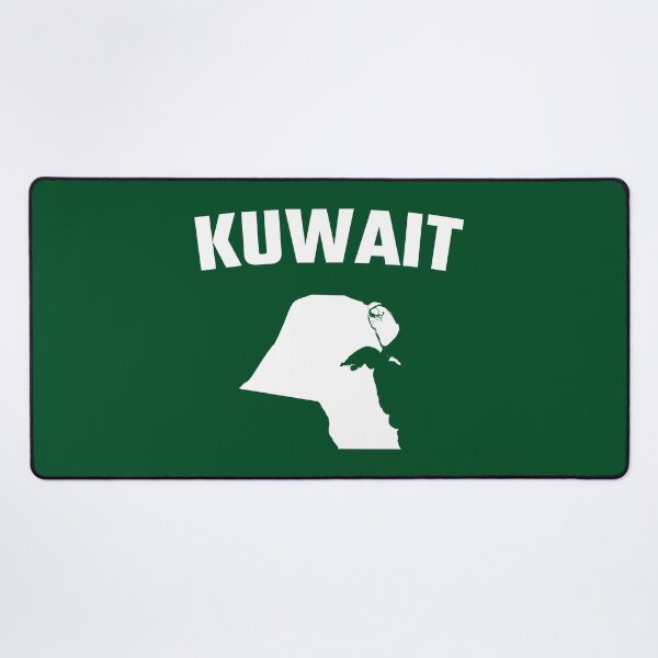 Item preview, Kuwait Map Silhouette - Proud Kuwaiti Heritage Art designed and sold by mashmosh.