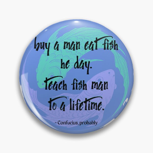 Item preview, Buy a man eat fish - light designed and sold by PixiesPlace.