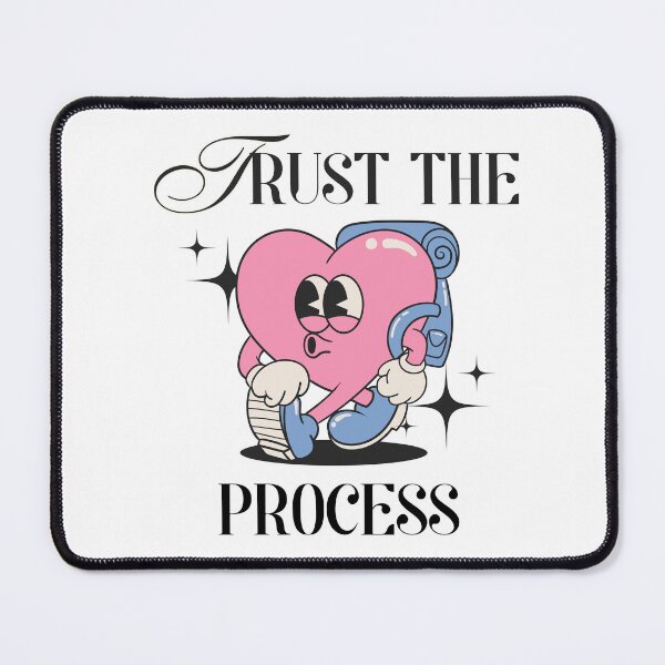 Item preview, Trust the Process Self Love Heart designed and sold by FuelandFlow.