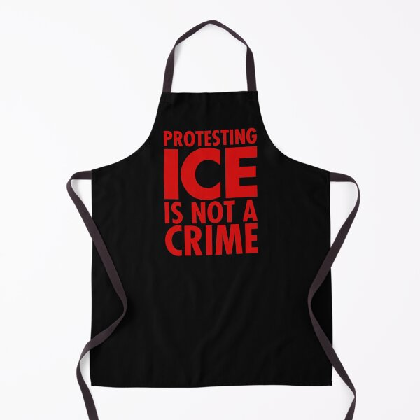 Item preview, Protesting Ice is NOT a Crime (red) designed and sold by Thelittlelord.