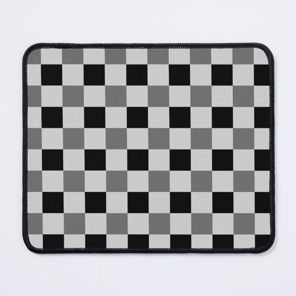 Item preview, Grey and black gingham pattern designed and sold by serenebookworm.