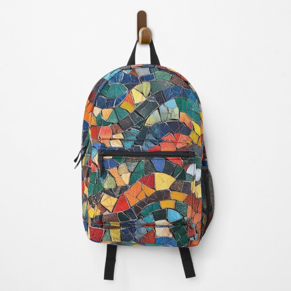 Item preview, Gaudi Inspired Mosaics Colorful Abstract Beautiful Tile designed and sold by GrinGalore.