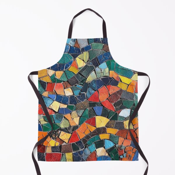 Item preview, Gaudi Inspired Mosaics Colorful Abstract Beautiful Tile designed and sold by GrinGalore.