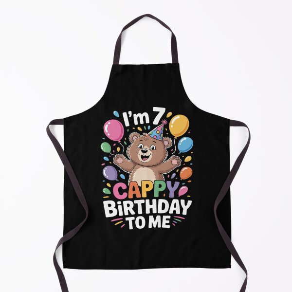Item preview, Kids 7th Birthday Cool Capybara Lover Cappy Birthday 7 Years designed and sold by MarkLeedsArt.