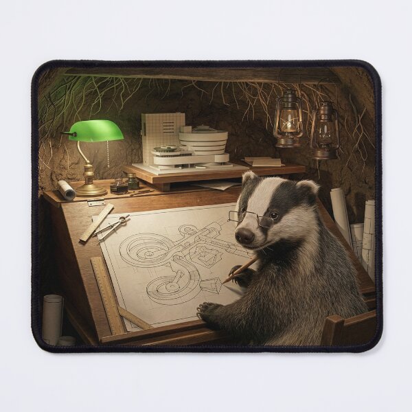 Item preview, Badger Architect designed and sold by Tridentulus.