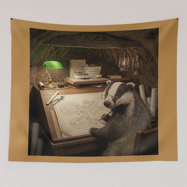 Item preview, Badger Architect designed and sold by Tridentulus.