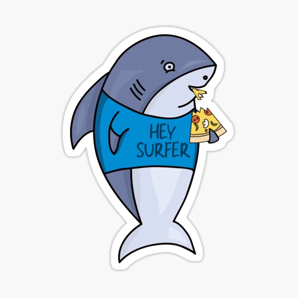Shark Eating Pizza Stickers for Sale | Redbubble Shark Eating Pizza Stickers for Sale | Redbubble