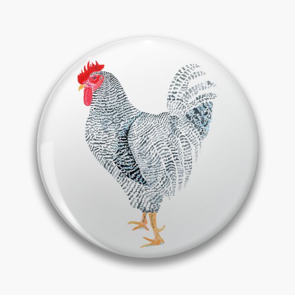 Item preview, Plymouth Barred Rock Rooster I designed and sold by Sonoran Glimmer.