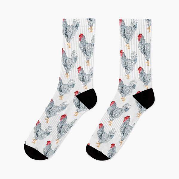 Item preview, Plymouth Barred Rock Rooster I designed and sold by Sonoran Glimmer.