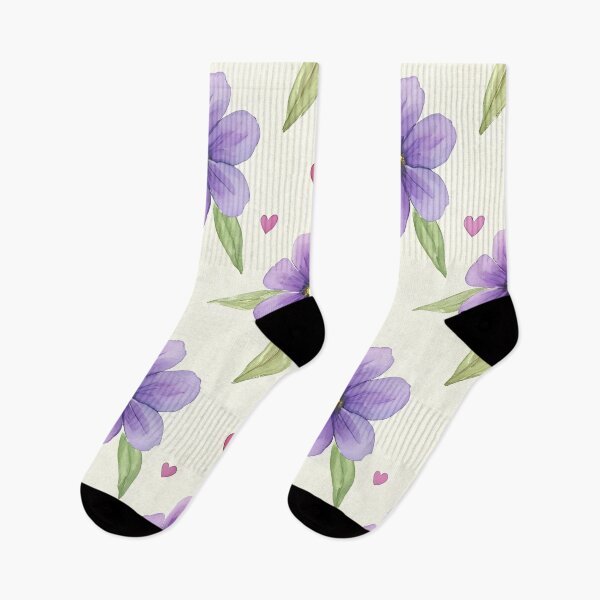 Item preview, Purple flowers designed and sold by PrintLabStudio.