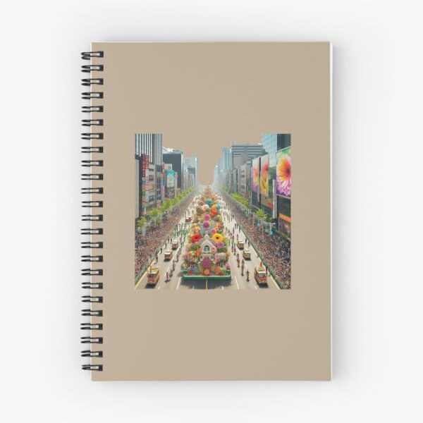 Item preview, Grand Floral City Parade in South Korea – Realistic Festival Scene designed and sold by PaintMeWorld.