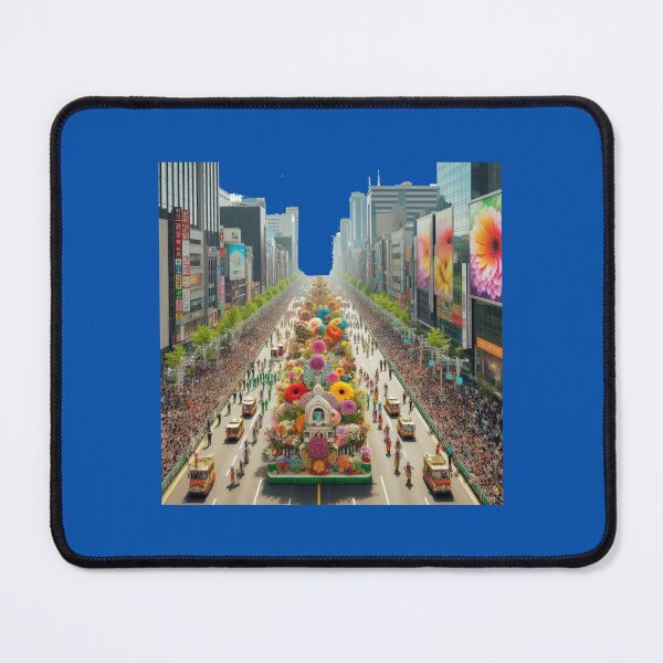 Item preview, Grand Floral City Parade in South Korea – Realistic Festival Scene designed and sold by PaintMeWorld.