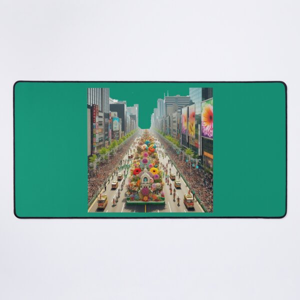 Item preview, Grand Floral City Parade in South Korea – Realistic Festival Scene designed and sold by PaintMeWorld.