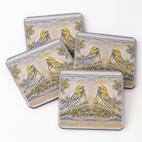 Item preview, A Pair of Songbirds  designed and sold by oh-bi-me.