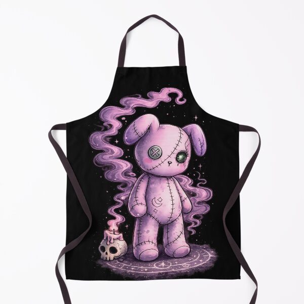 Item preview, Grimble the Cursed Goth Plush Bear designed and sold by PrettyRottenCo.