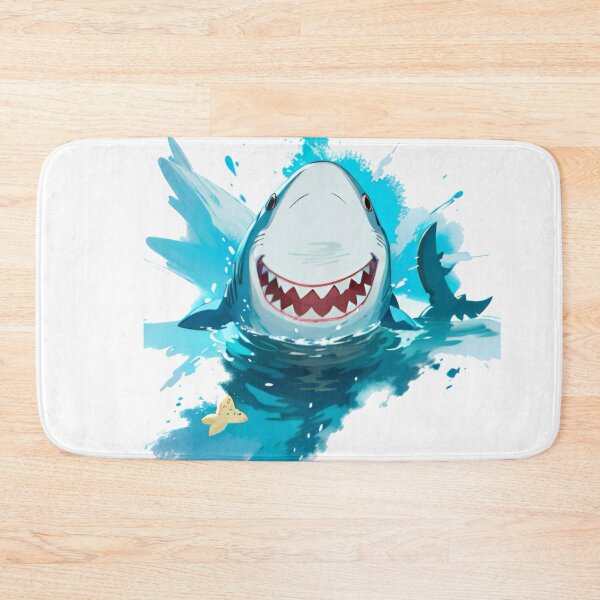 Item preview, Happy shark designed and sold by Glenbobagins.