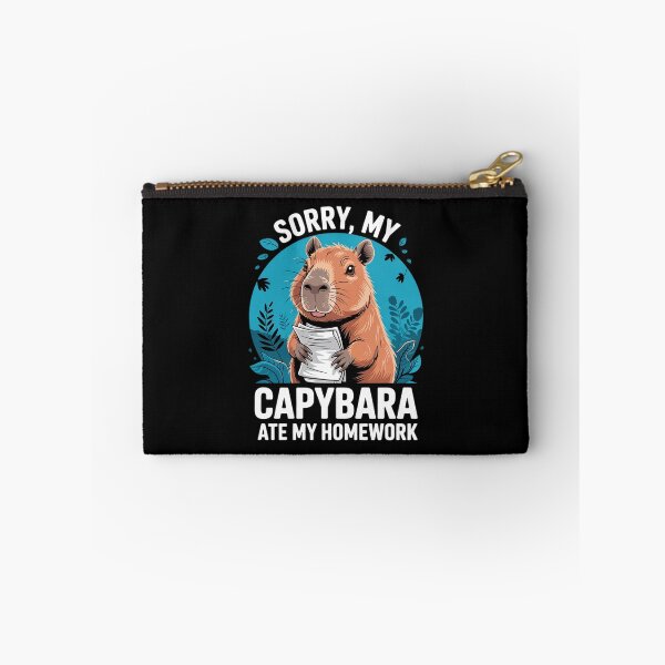 Item preview, Sorry My Capybara Ate My Homework Capybara Women designed and sold by DigitaldeligArt.