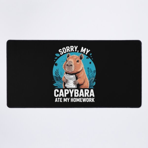 Item preview, Sorry My Capybara Ate My Homework Capybara Women designed and sold by DigitaldeligArt.