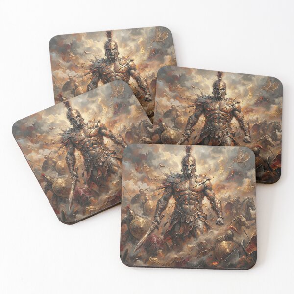 Item preview, The Iliad – Wrath of Achilles | Textured Painterly Epic Illustration designed and sold by SavinMercantile.
