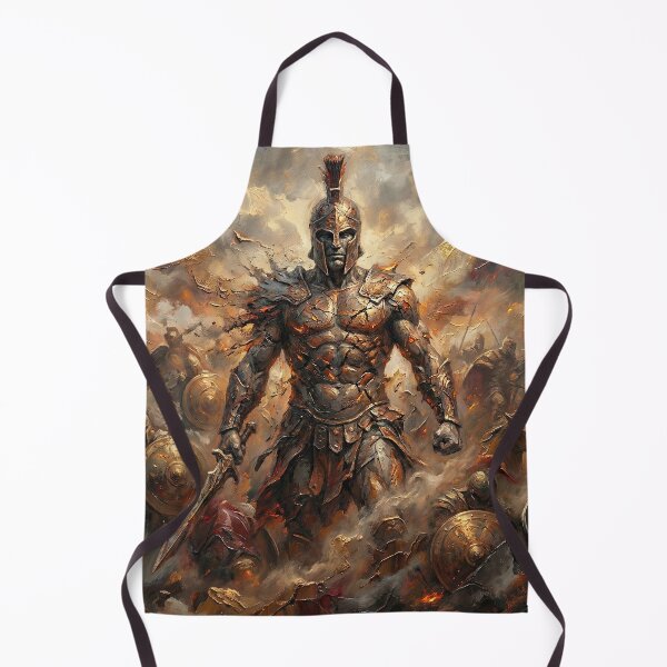 Item preview, The Iliad – Wrath of Achilles | Textured Painterly Epic Illustration designed and sold by SavinMercantile.